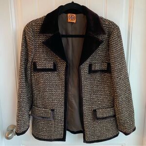 Tory Burch Tweed Blazer Jacket